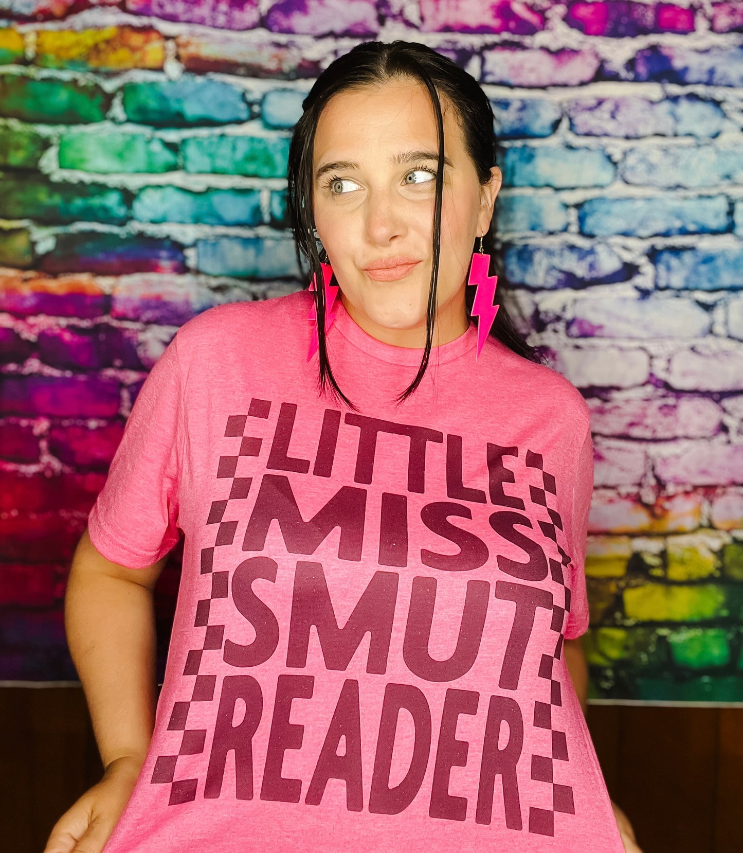 Little Miss Smut Reader-graphic tee