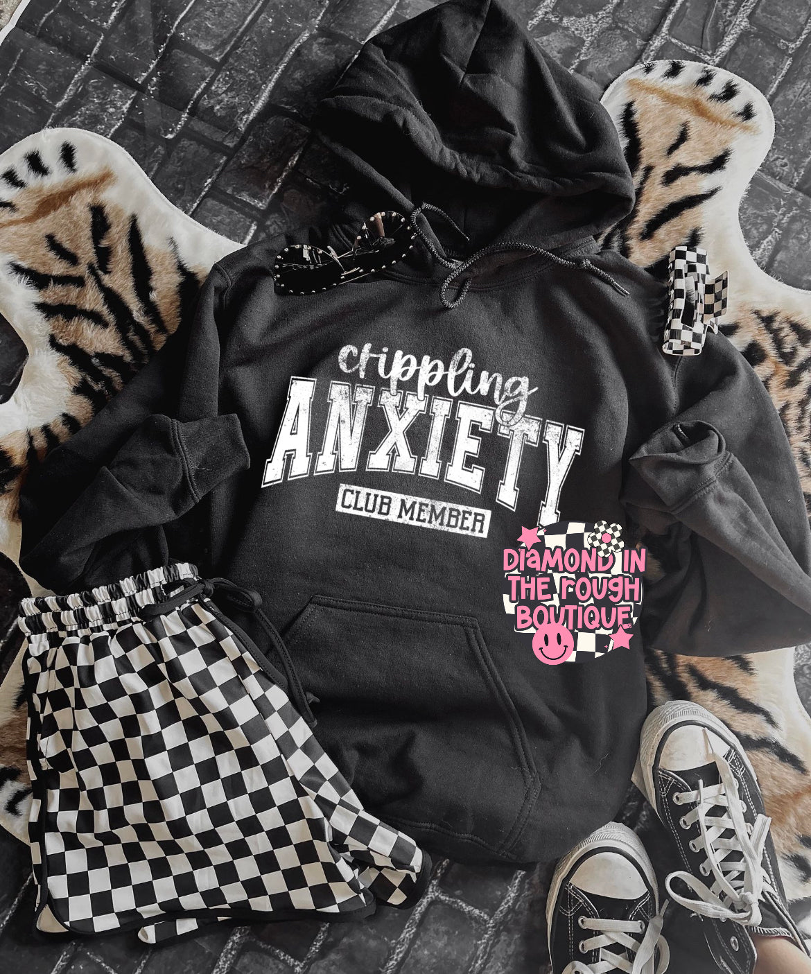 Crippling anxiety -Hoodie