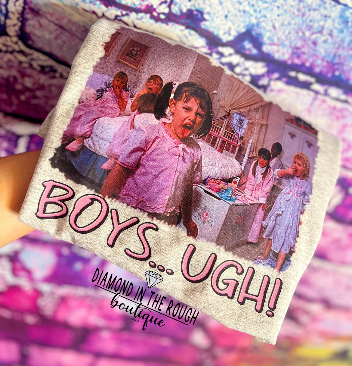Boys…UGH-graphic tee