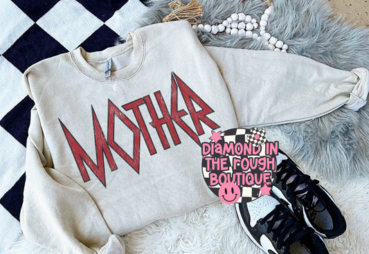 Mother-crewneck