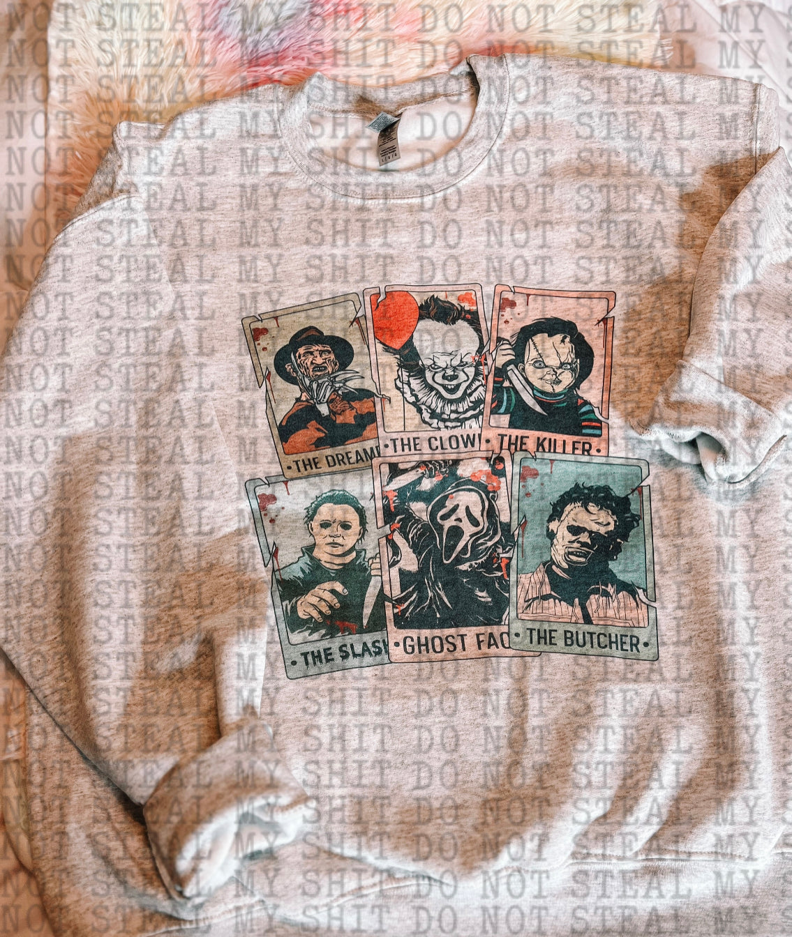 Horror tarot cards-Graphic Crewneck