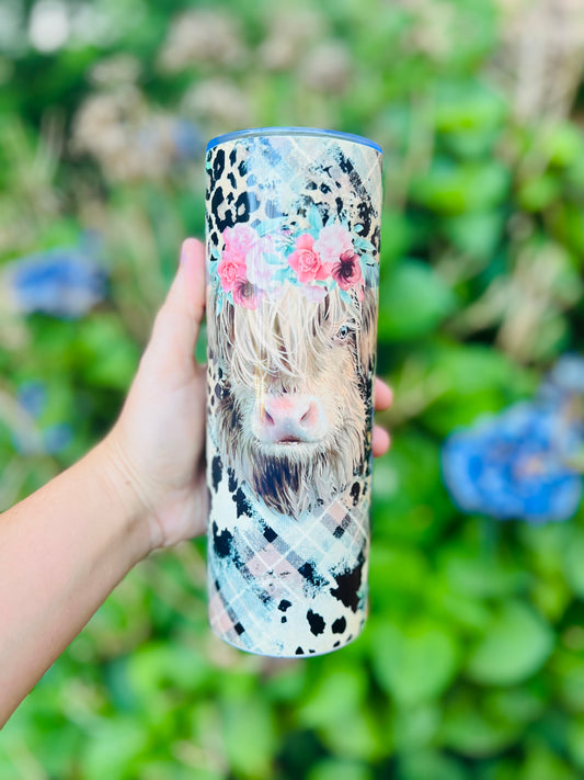 Highland cow 20 oz-Tumbler