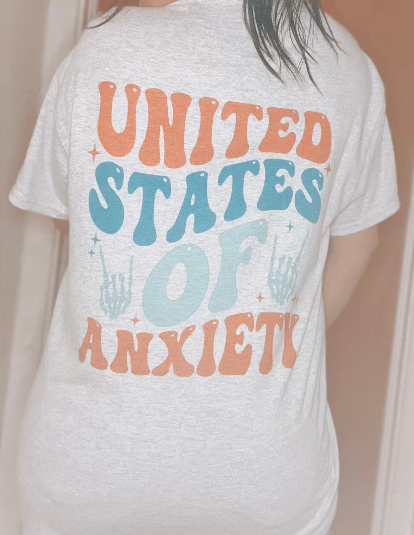 United States of anxiety-graphic tee